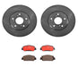 Brembo Brembo Disc Brake Pad and Rotor Kits KT00190 Autofit