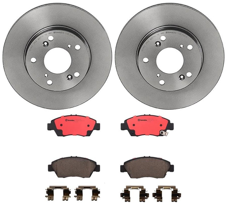 Brembo Brembo Disc Brake Pad and Rotor Kits KT00195 Autofit