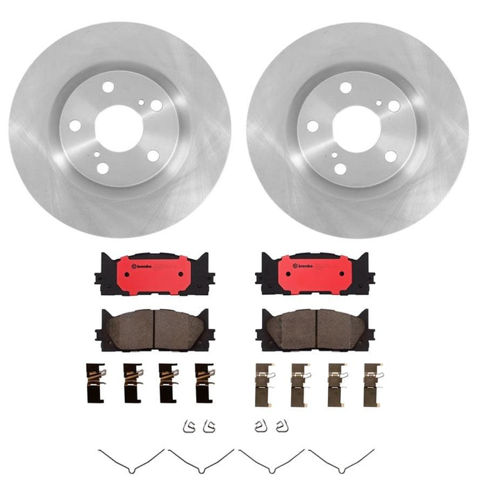 Brembo Brembo Disc Brake Pad and Rotor Kits KT00198 Autofit