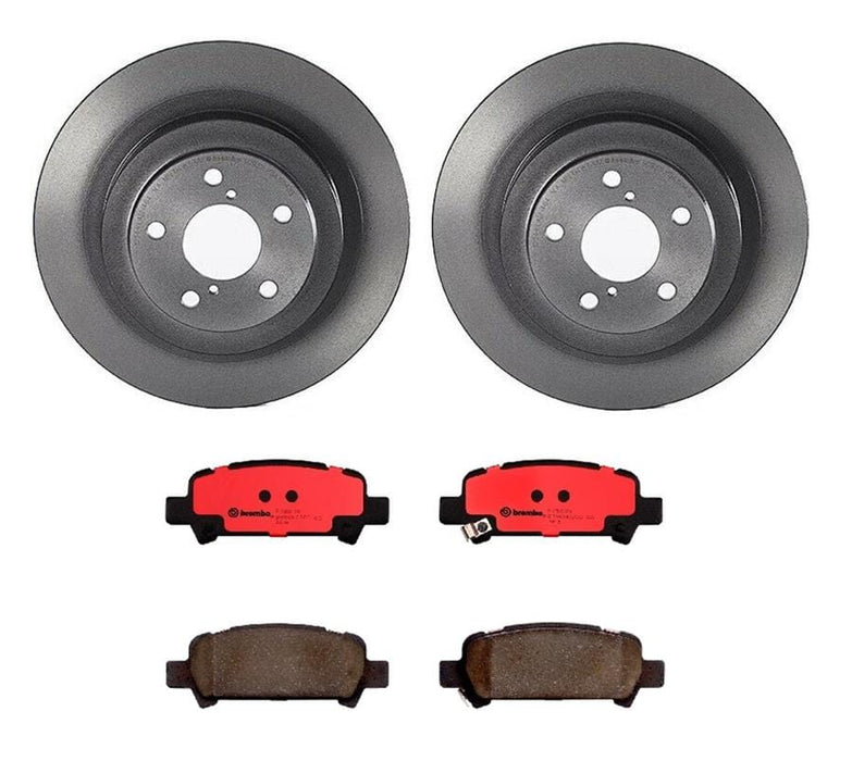 Brembo Brembo Disc Brake Pad and Rotor Kits KT00219 Autofit