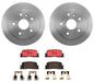 Brembo Brembo Disc Brake Pad and Rotor Kits KT00222 Autofit