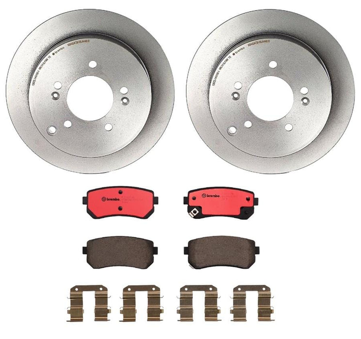 Brembo Brembo Disc Brake Pad and Rotor Kits KT00224 Autofit
