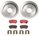 Brembo Brembo Disc Brake Pad and Rotor Kits KT00224 Autofit