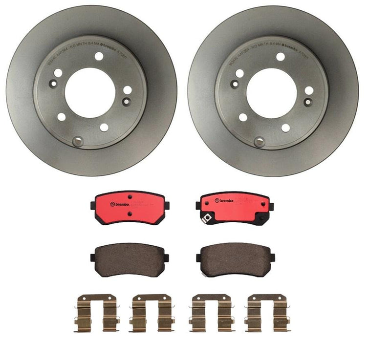 Brembo Brembo Disc Brake Pad and Rotor Kits KT00225 Autofit