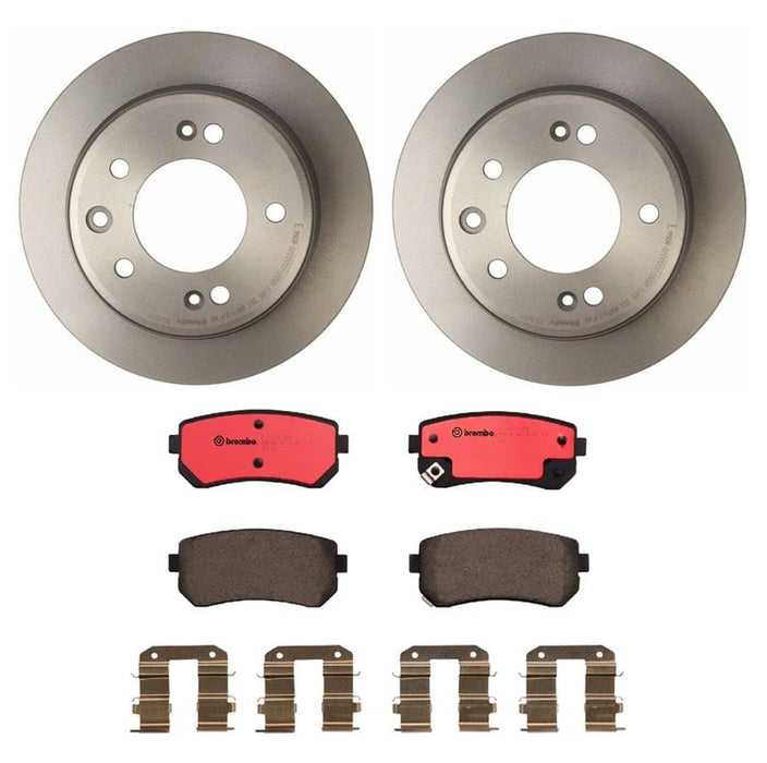 Brembo Brembo Disc Brake Pad and Rotor Kits KT00227 Autofit
