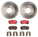 Brembo Brembo Disc Brake Pad and Rotor Kits KT00227 Autofit