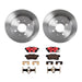 Brembo Brembo Disc Brake Pad and Rotor Kits KT00228 Autofit
