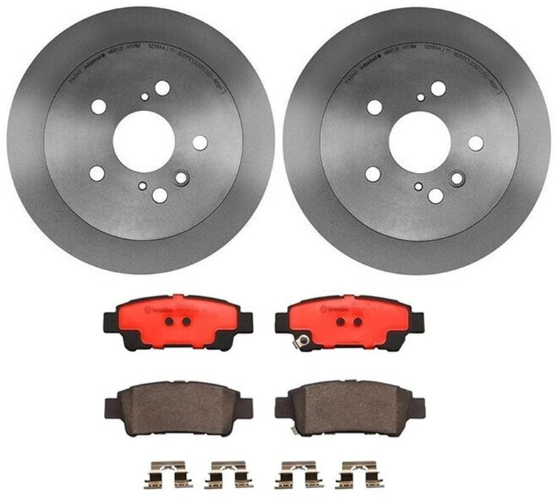Brembo Brembo Disc Brake Pad and Rotor Kits KT00230 Autofit