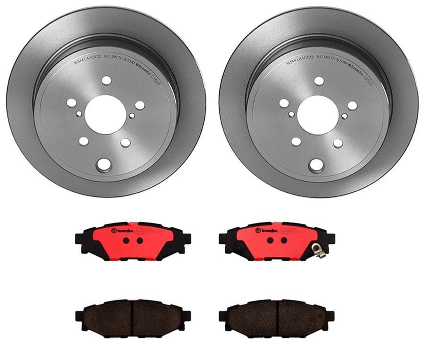 Brembo Brembo Disc Brake Pad and Rotor Kits KT00232 Autofit