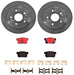 Brembo Brembo Disc Brake Pad and Rotor Kits KT00235 Autofit