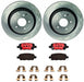 Brembo Brembo Disc Brake Pad and Rotor Kits KT00236 Autofit