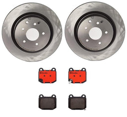 Brembo Brembo Disc Brake Pad and Rotor Kits KT00237 Autofit