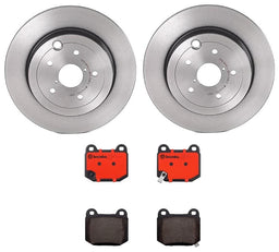 Brembo Brembo Disc Brake Pad and Rotor Kits KT00239 Autofit