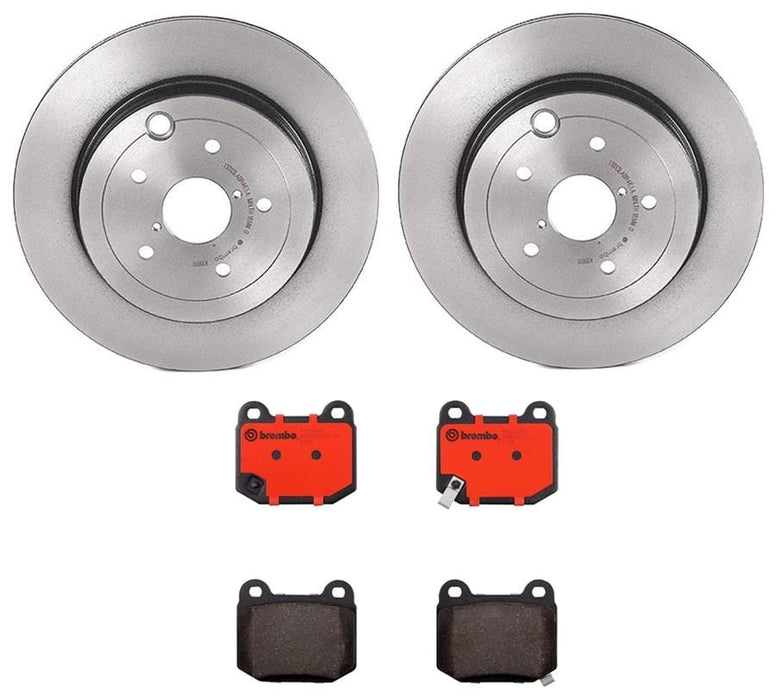 Brembo Brembo Disc Brake Pad and Rotor Kits KT00239 Autofit