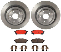 Brembo Brembo Disc Brake Pad and Rotor Kits KT00241 Autofit