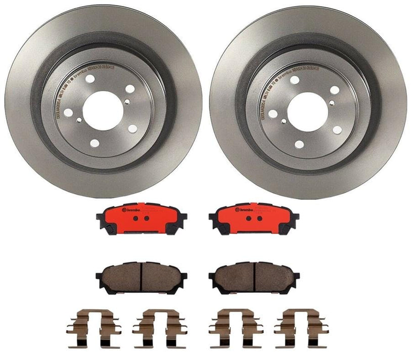 Brembo Brembo Disc Brake Pad and Rotor Kits KT00241 Autofit