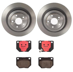 Brembo Brembo Disc Brake Pad and Rotor Kits KT00242 Autofit