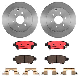 Brembo Brembo Disc Brake Pad and Rotor Kits KT00244 Autofit