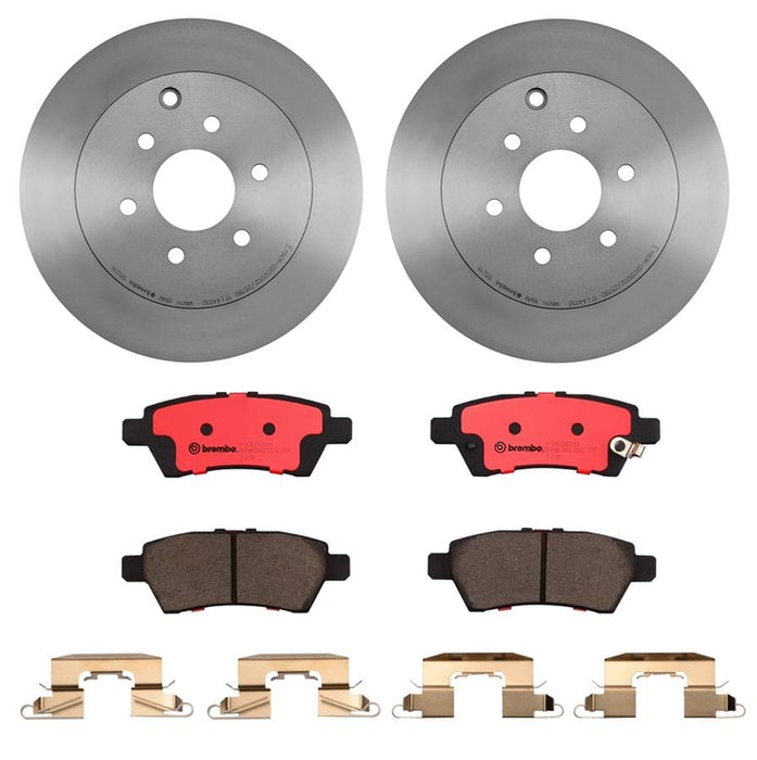 Brembo Brembo Disc Brake Pad and Rotor Kits KT00244 Autofit