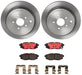 Brembo Brembo Disc Brake Pad and Rotor Kits KT00249 Autofit