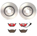 Brembo Brembo Disc Brake Pad and Rotor Kits KT00269 Autofit