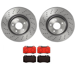 Brembo Brembo Disc Brake Pad and Rotor Kits KT00283 Autofit