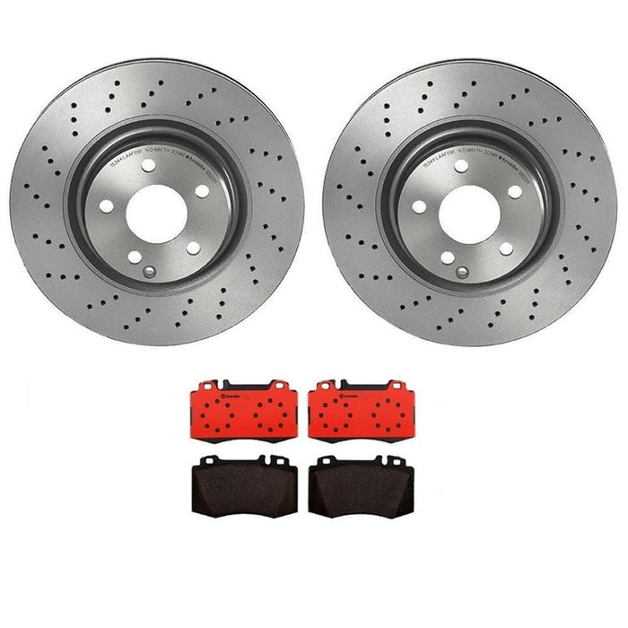 Brembo Brembo Disc Brake Pad and Rotor Kits KT00283 Autofit