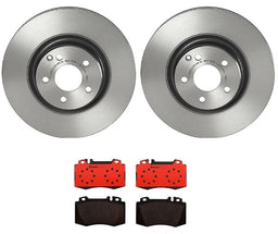 Brembo Brembo Disc Brake Pad and Rotor Kits KT00284 Autofit
