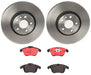 Brembo Brembo Disc Brake Pad and Rotor Kits KT00289 Autofit