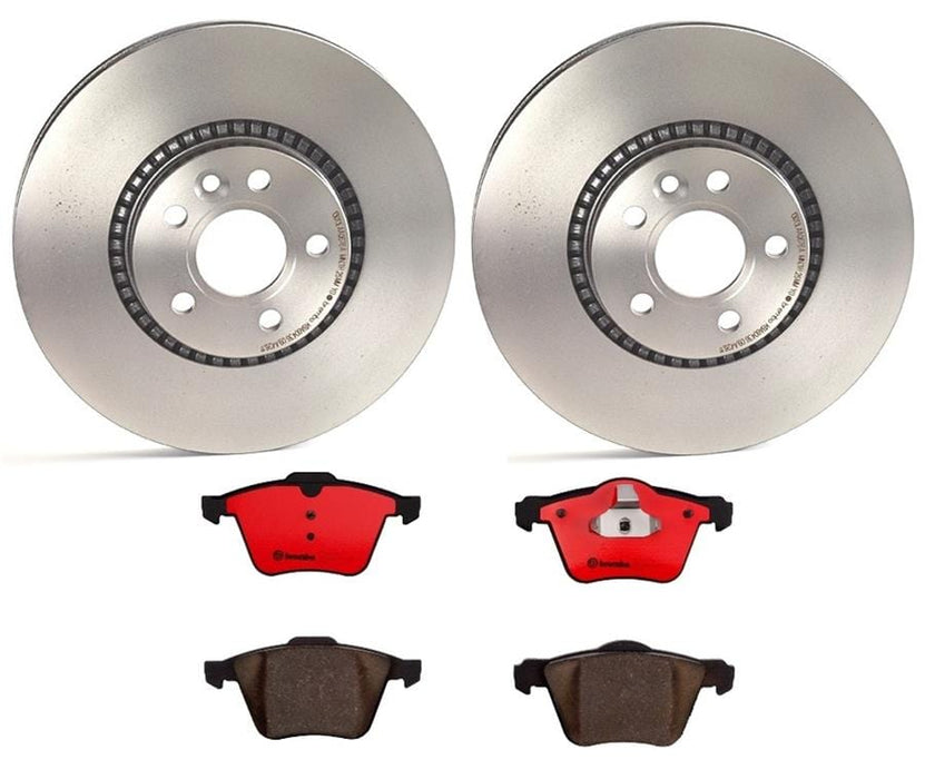 Brembo Brembo Disc Brake Pad and Rotor Kits KT00290 Autofit
