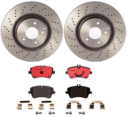 Brembo Brembo Disc Brake Pad and Rotor Kits KT00293 Autofit