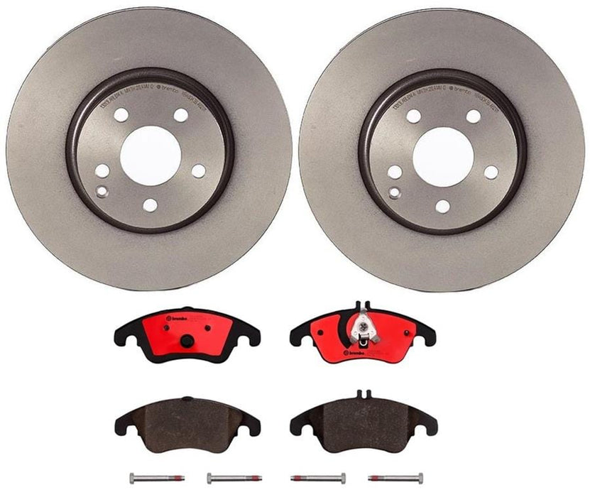 Brembo Brembo Disc Brake Pad and Rotor Kits KT00296 Autofit