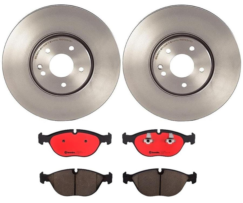 Brembo Brembo Disc Brake Pad and Rotor Kits KT00297 Autofit