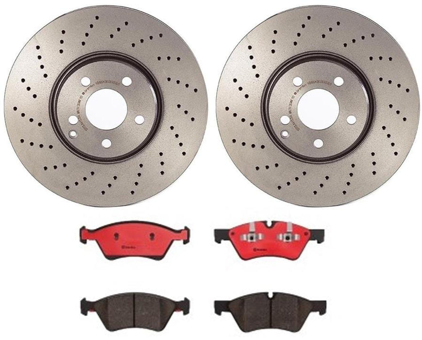 Brembo Brembo Disc Brake Pad and Rotor Kits KT00302 Autofit