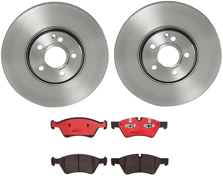 Brembo Brembo Disc Brake Pad and Rotor Kits KT00303 Autofit