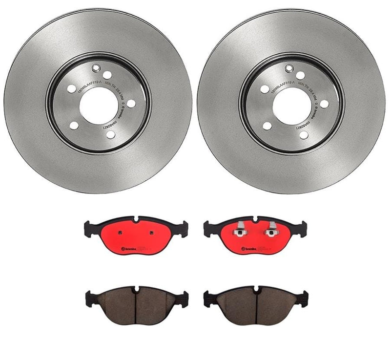 Brembo Brembo Disc Brake Pad and Rotor Kits KT00304 Autofit