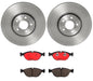 Brembo Brembo Disc Brake Pad and Rotor Kits KT00304 Autofit