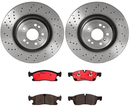 Brembo Brembo Disc Brake Pad and Rotor Kits KT00309 Autofit