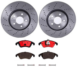 Brembo Brembo Disc Brake Pad and Rotor Kits KT00312 Autofit