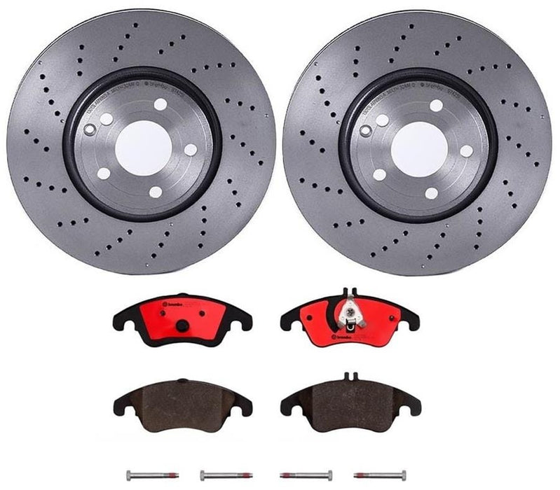 Brembo Brembo Disc Brake Pad and Rotor Kits KT00312 Autofit