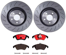 Brembo Brembo Disc Brake Pad and Rotor Kits KT00313 Autofit