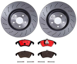 Brembo Brembo Disc Brake Pad and Rotor Kits KT00314 Autofit