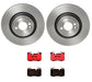 Brembo Brembo Disc Brake Pad and Rotor Kits KT00315 Autofit