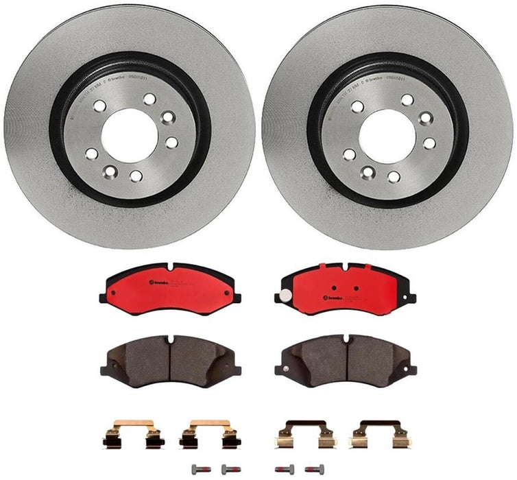 Brembo Brembo Disc Brake Pad and Rotor Kits KT00318 Autofit