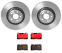 Brembo Brembo Disc Brake Pad and Rotor Kits KT00320 Autofit