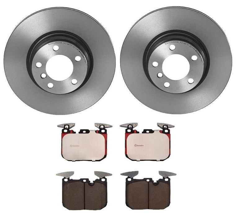 Brembo Brembo Disc Brake Pad and Rotor Kits KT00322 Autofit