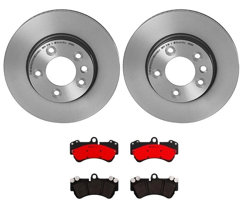 Brembo Brembo Disc Brake Pad and Rotor Kits KT00328 Autofit