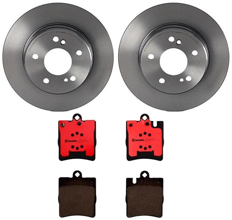 Brembo Brembo Disc Brake Pad and Rotor Kits KT00335 Autofit