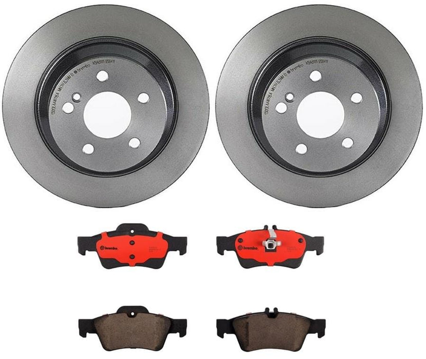 Brembo Brembo Disc Brake Pad and Rotor Kits KT00340 Autofit