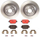 Brembo Brembo Disc Brake Pad and Rotor Kits KT00343 Autofit